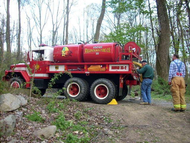 Engineer Pfitzenmeyer and EMS Chief Sly - April 2012